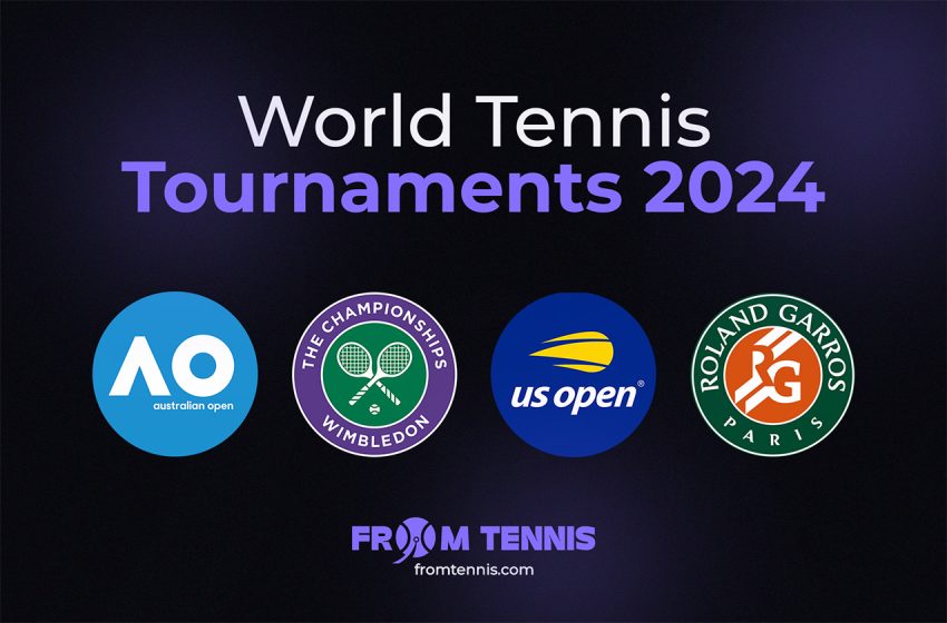 World tennis tournaments 2024