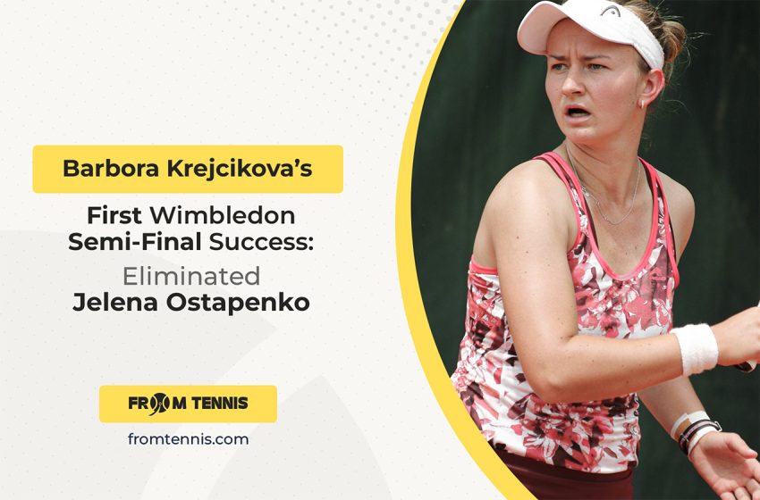 Barbora Krejcikovas First Wimbledon Semi Final Success