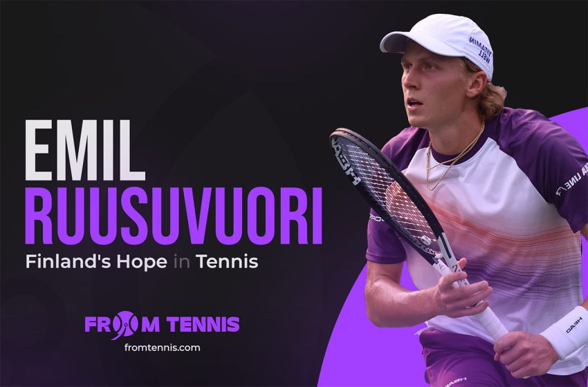 Emil Ruusuvuori Finlands Hope in Tennis